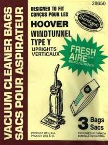 Studley VACUUM CLEANER BAG Hoover Type Y 28650 upright windtunnel 