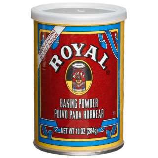 Royal Baking Powder (Polvo Para Hornear), 10 Ounce Canister (Pack of 