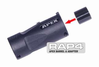 T68 Paintball Gun APEX Barrel Adapter for Raptor Barrel  