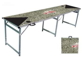   8ft marijuana buds beer pong table is the ultimate tailgate table