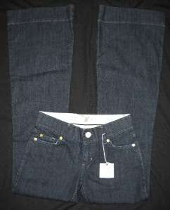 NWT Bishop of Seventh 7th Avenue Wide Leg Jeans 24 $258  