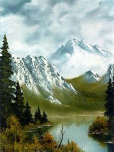 Bob Ross Painting Packet~Landscape~Alaskan Summer  