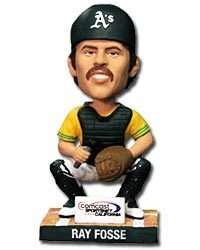 Athletics As RAY FOSSE BobbleHead AUTOGRAPH SIGNED 2Xs  