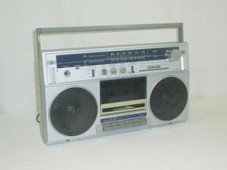 VTG 1980s TOSHIBA RADIO Cassette BOOMBOX Ghetto Blaster  