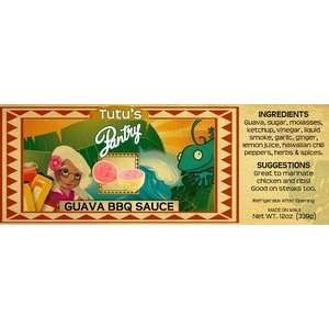 Hawaii Maui Tutus Pantry Guava BBQ Sauce 3 Bottles  