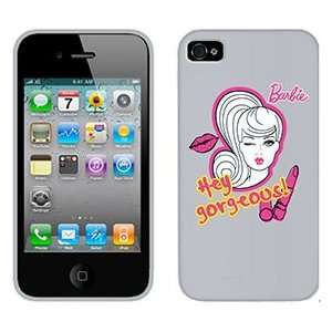  Barbie Hey Gorgeous on AT&T iPhone 4 Case by Coveroo  