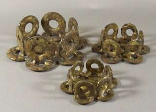 Vintage Metal Brass? Rings Candle Holder Set Vintage  