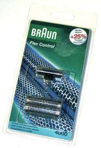 Braun Flex Control 4000 Series Shaver Foil and Cutters  