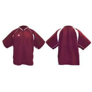  Batting Practice Cage Jacket (Maroon)