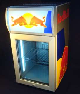 Counter top RED BULL BABY COOLER w/Dimming Lights  22H X 11.5W X 13 