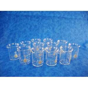 Glass Beakers, 50ml Pack of 12  Industrial & Scientific