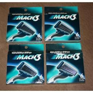  Mach3 Blades Cartridges Refills Use Wturbo M3 Power Razor Shaver USA