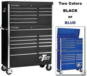 Extreme Tools 41” 11 Drawer Roller Tool Cabinet Box BLU  