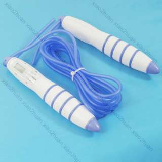 Digital LCD Jump Skipping Rope Calorie Counter Timer 3M  