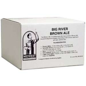 Homebrewing Kit Big River Brown Ale w/ White Labs British Ale 005