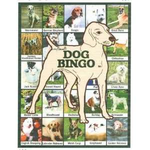  Dog Bingo   42 Calling Cards with Info, 6 playing boards 