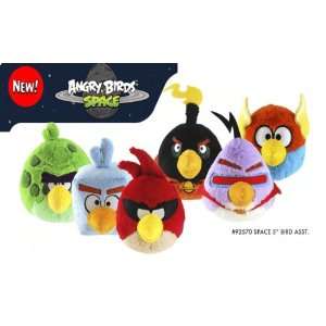   Angry Birds Space 5 Plush with Sound (Set of 6) Toys & Games