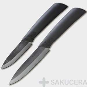 Inch Sakucera Black Ceramic Knife Chefs Cutlery Set Blade 
