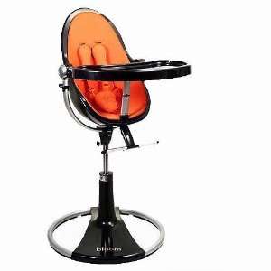 Bloom Fresco Loft High Chair   Black / Harvest Orange