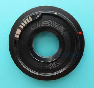 AF Confirm FD to Canon EOS EF Mount Adapter 5D 50D 400D 1000D + glass 