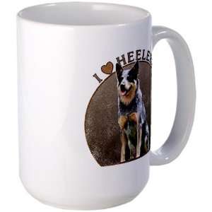  Large Australian Blue Heeler Mug Dog Large Mug by 