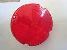 Carriage Red Tail Light Glo Bright 7 Round 3504 TMC 8504 x NOS