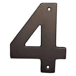 Brainerd Mfg Co/Liberty Hdw 5 #4 Brz House Number 5114 House Numbers 
