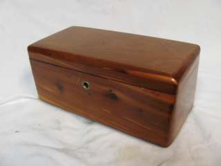   Salesman Sample Miniature Cedar Chest Dollhouse Dresser Jewelry Box