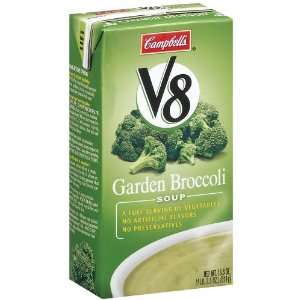 V8 Soup Soup Garden Broccoli   12 Pack Grocery & Gourmet Food
