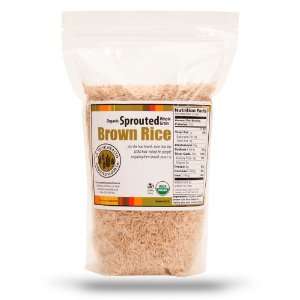 5lb. Organic, Sprouted Brown Rice Grocery & Gourmet Food