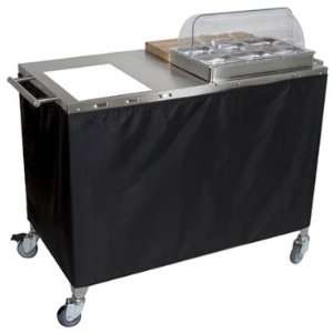  Cadco CBC PHR 3 Mobile Chef Cart, buffet server