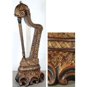  Illuminating Decorative Harp Floor Lamp