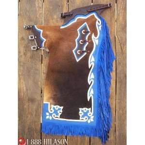  Bull Riding Natural Hair On Leather Rodeo Chaps 785 