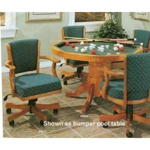  Pool bumper Oak Table w/ 4 Chairs Pool Table Only Pool bumper 