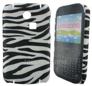 ZEBRA HARD BACK CASE COVER SKiN FOR SAMSUNG GT  S3350 CA@T335  