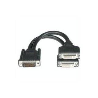 DELL DVI Splitter Y Cable with Molex DMS 59 Connector (1x LFH/2x 25 