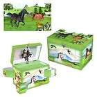 New Childrens Horse Ranch Musical Jewelry Box Gift