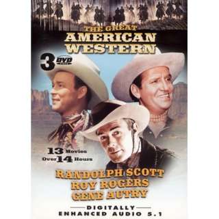 The Great American Western Gene Autry/Roy Rogers/Randolph Scott (3 