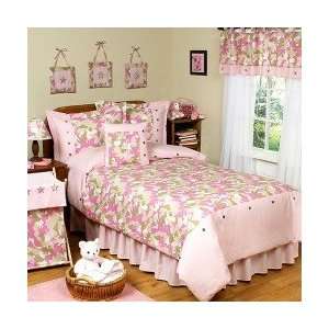  Pink Camo 4 Piece Twin Comforter Set   Girls Bedding