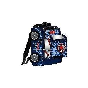  Camo car Childrens Backpack Blue Camouflage. Everything 