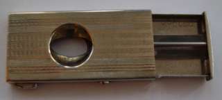   mini pocket Pfeilring Solingen V cut cigar cutter Germany Apollo DBGM