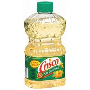 Crisco Canola Oil Pure   9 Pack Grocery & Gourmet Food