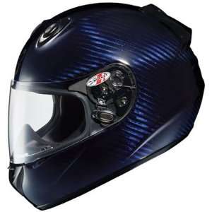   Joe Rocket Rocket 201 Carbon Fiber Motorcycle Helmets Blue Automotive