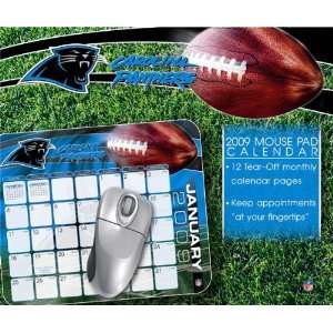  Carolina Panthers 2009 Mouse Pad Calendars Sports 