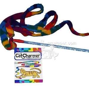  Cat Dancer Cat Charmer Tie dyed Terry cloth Streamer Pet 