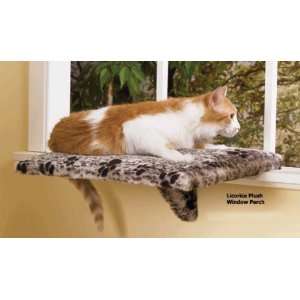    Plush Window Perch For Cats   Licorice Pawprint