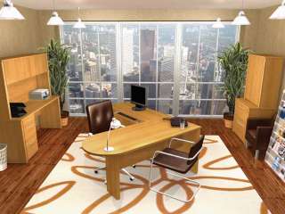 New 4pc Executive Office Desk Set, Item #BE EMB L8  