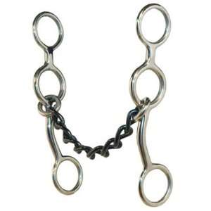  Jr. Cow Horse Bit With Sweet Iron Chain Mouth Sports 