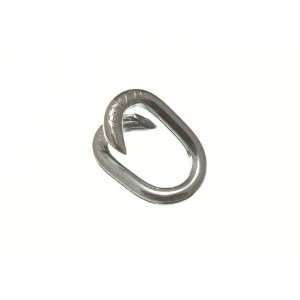 CHAIN FENCE REPAIR LINK 5MM 3/16 INCH WEATHERPROOF BZP ZINC PLATED 