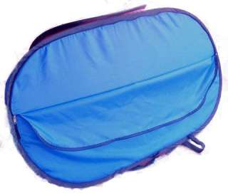   Cot Pop Up Portable Portacot Baby Mini Sleeping Tent BLUE RED  